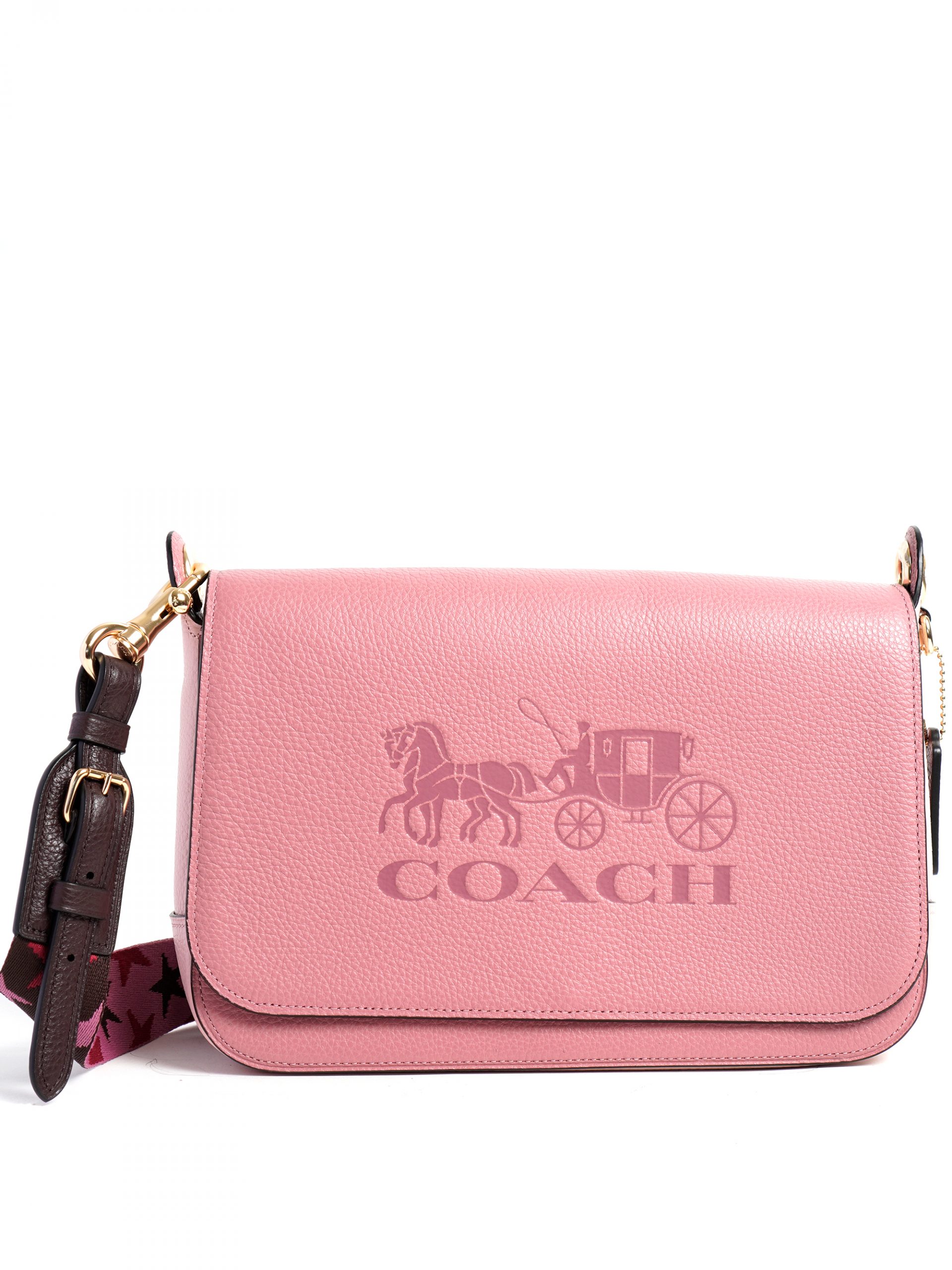 [ASIS] Coach Jes Messenger Colorblock Rose Multi Averand