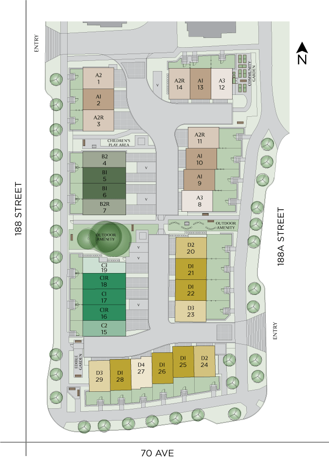 Townhomes for Sale Surrey Avery Living Clayton Heights