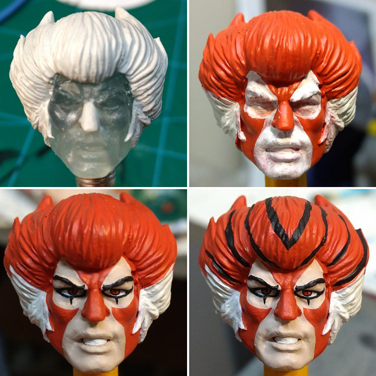 Custom Action Figures Aves Maker of Fine Clays and Maches, Apoxie