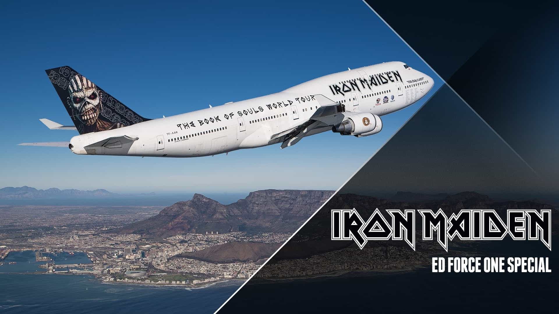 Piloted By a Rockstar Video Lookback at Iron Maiden's 747 World Tour