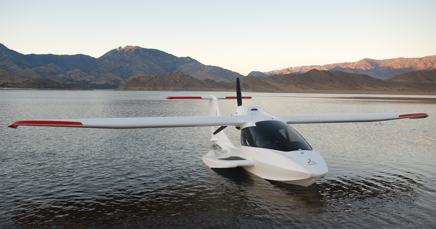 Icon A5 впечатления о полете Aviadrive