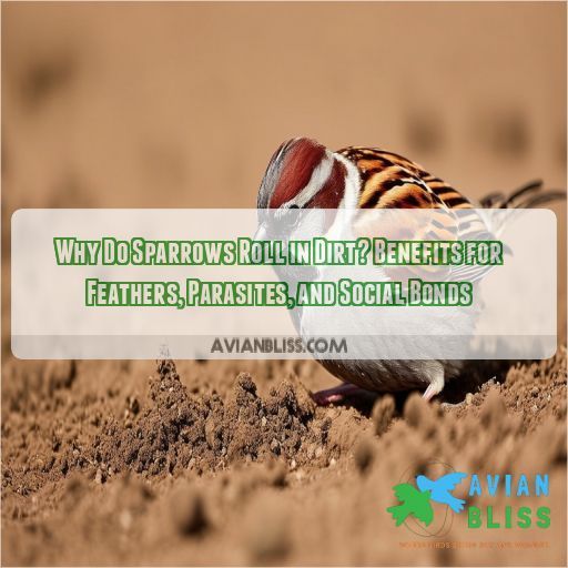 Why Do Sparrows Roll in Dirt? Benefits for Feathers, Parasites, and