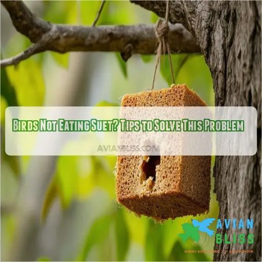 Birds Not Eating Suet? Tips to Solve This Problem
