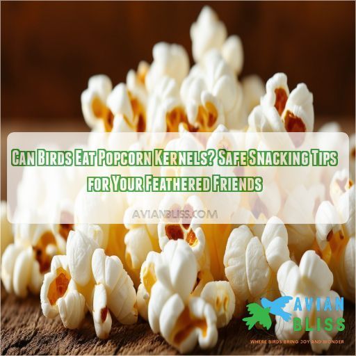 Can Birds Eat Popcorn Kernels? Safe Snacking Tips for Your Feathered