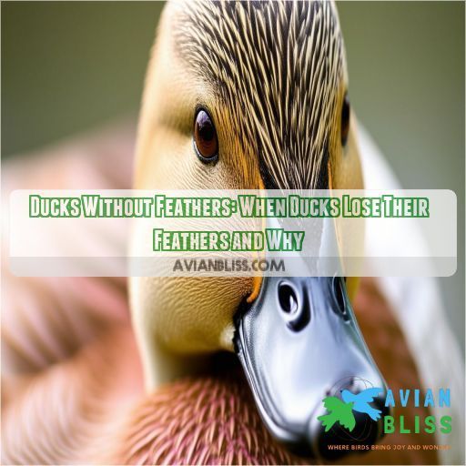 Ducks Without Feathers When Ducks Lose Their Feathers and Why
