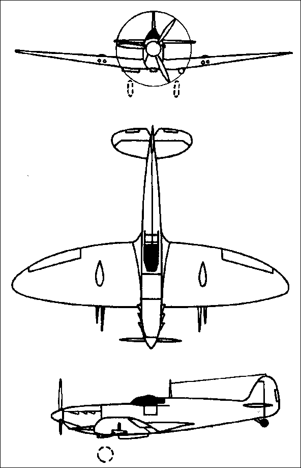 Supermarine Spitfire fighter