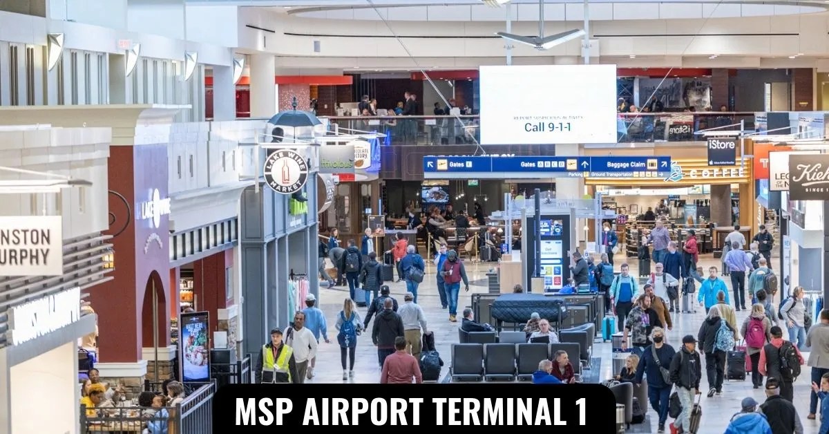 American Airlines MSP Terminal 1 A Detailed Tour (2023)