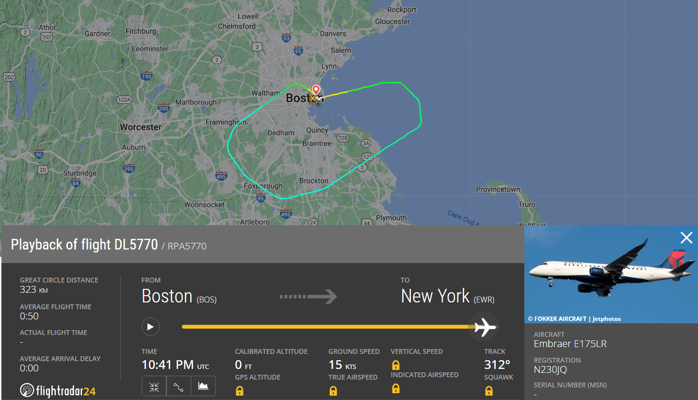 Delta Boston to New York Flight Makes An Emergency Landing Aviation A2Z