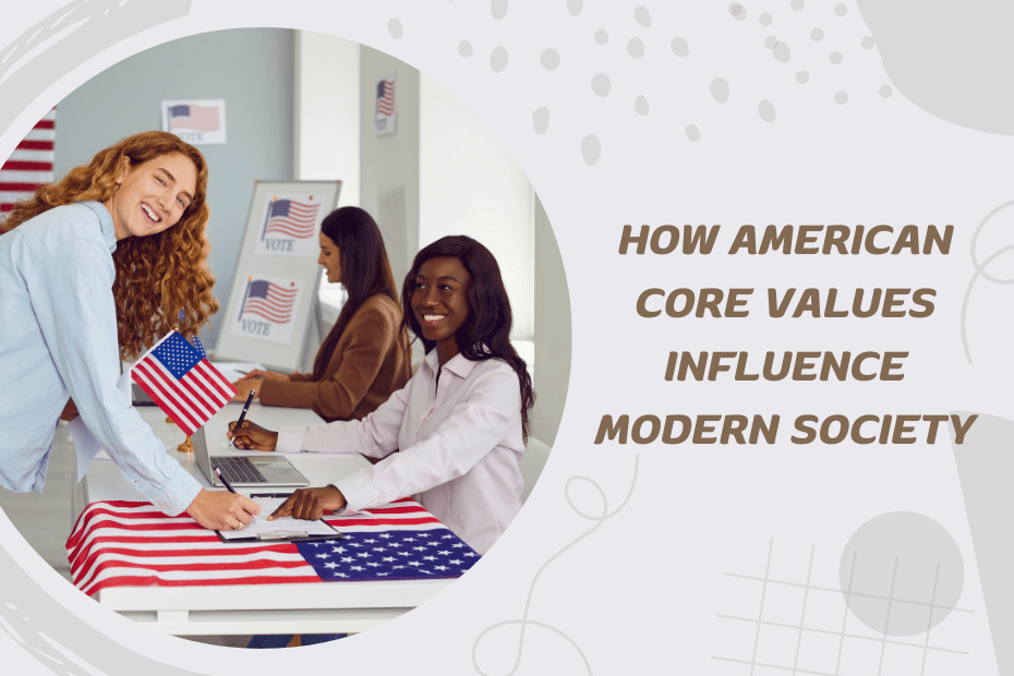 How American Core Values Influence Modern Society Avi Borenstein's