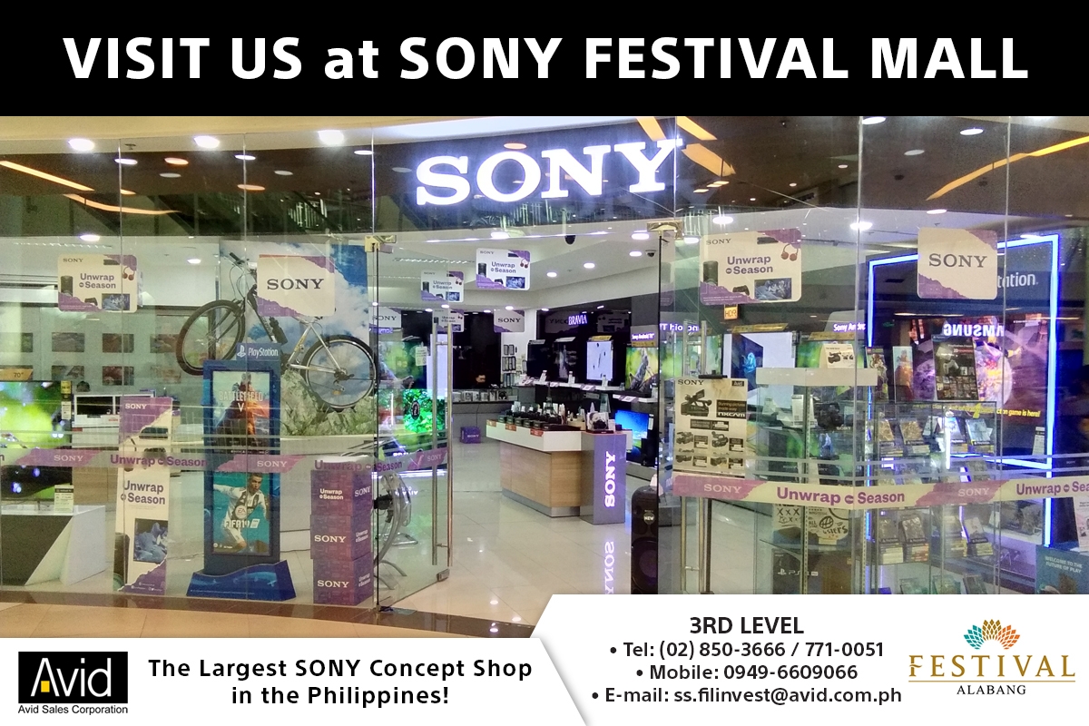 Sony Centre Festival Mall Avid Sales Corporation