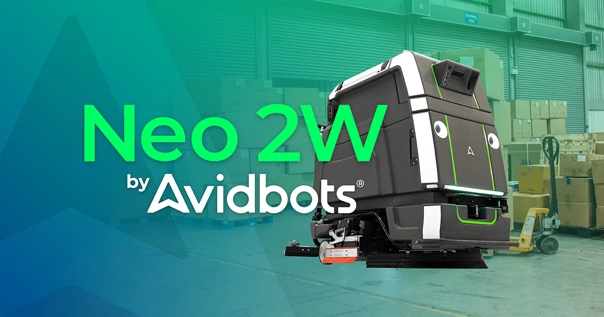 Avidbots' 1st Floor Scrubbing Robot for Industrial Spaces Avidbots