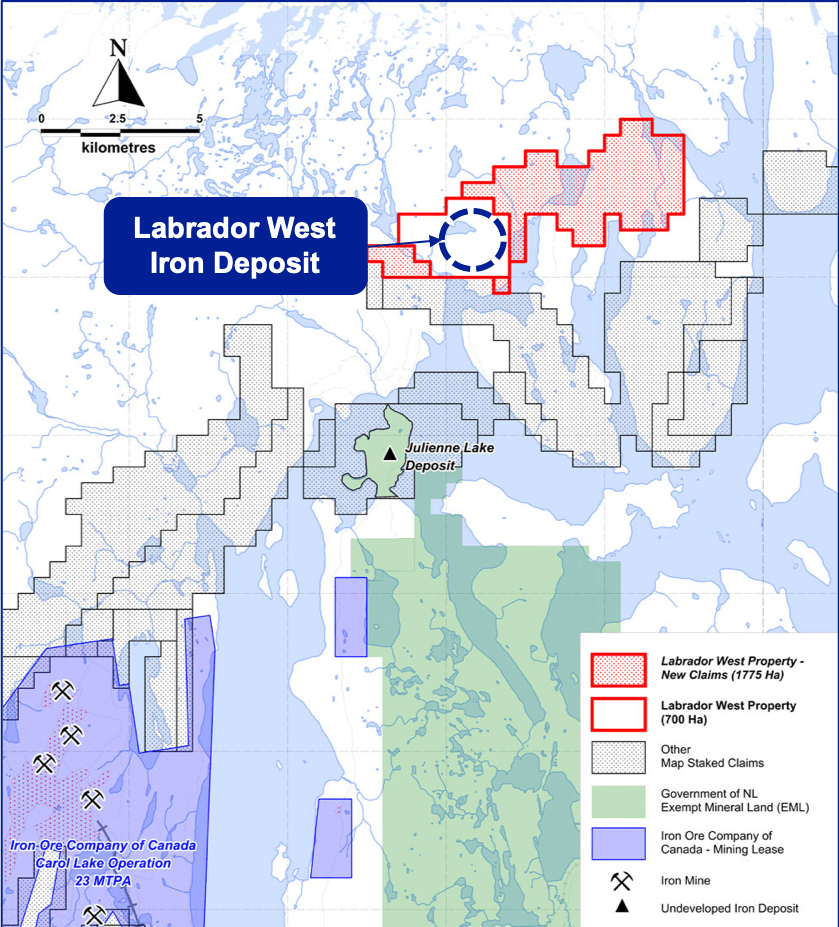 Labrador West Property, Labrador Avidian Gold