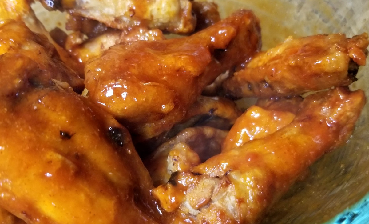 Hot Honey Bourbon Wing Sauce Avidly Ravenous