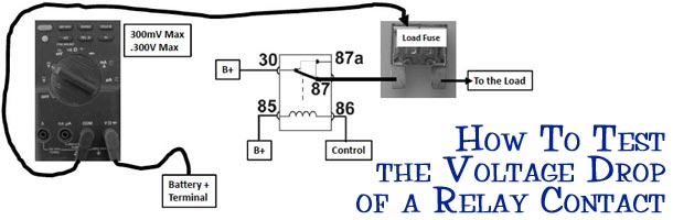 How to Test the Voltage Drop of a Relay Contact AVI OnDemand