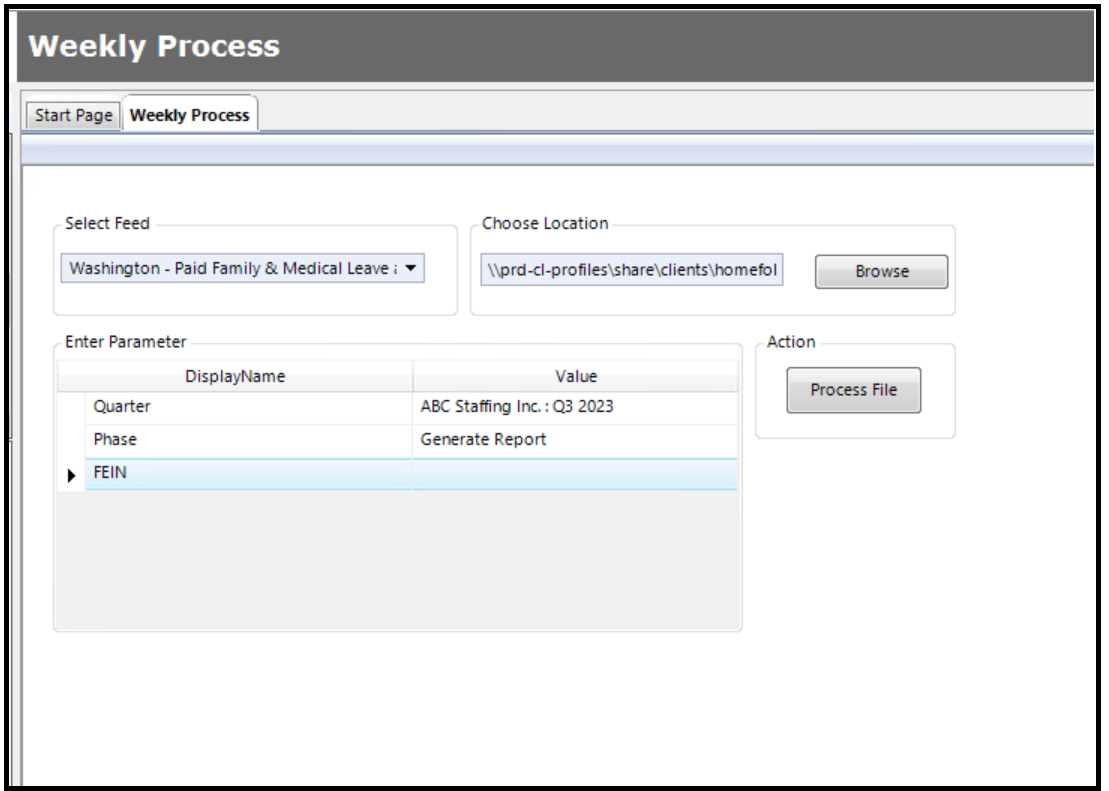 Washington Paid Family Leave and WA Cares Fund Export (2023 Q3