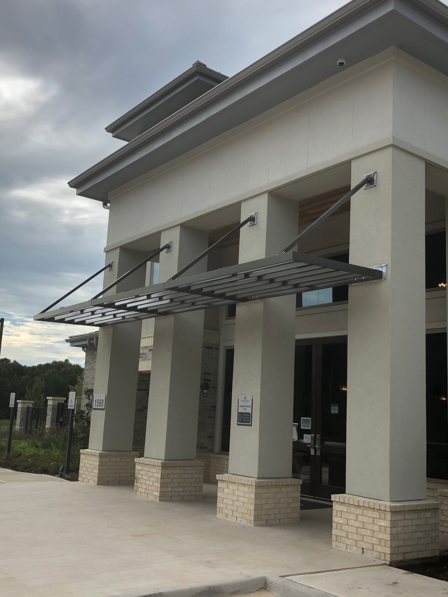 Enhanced Developments Custom aluminum awnings & canopies in Houston,TX.