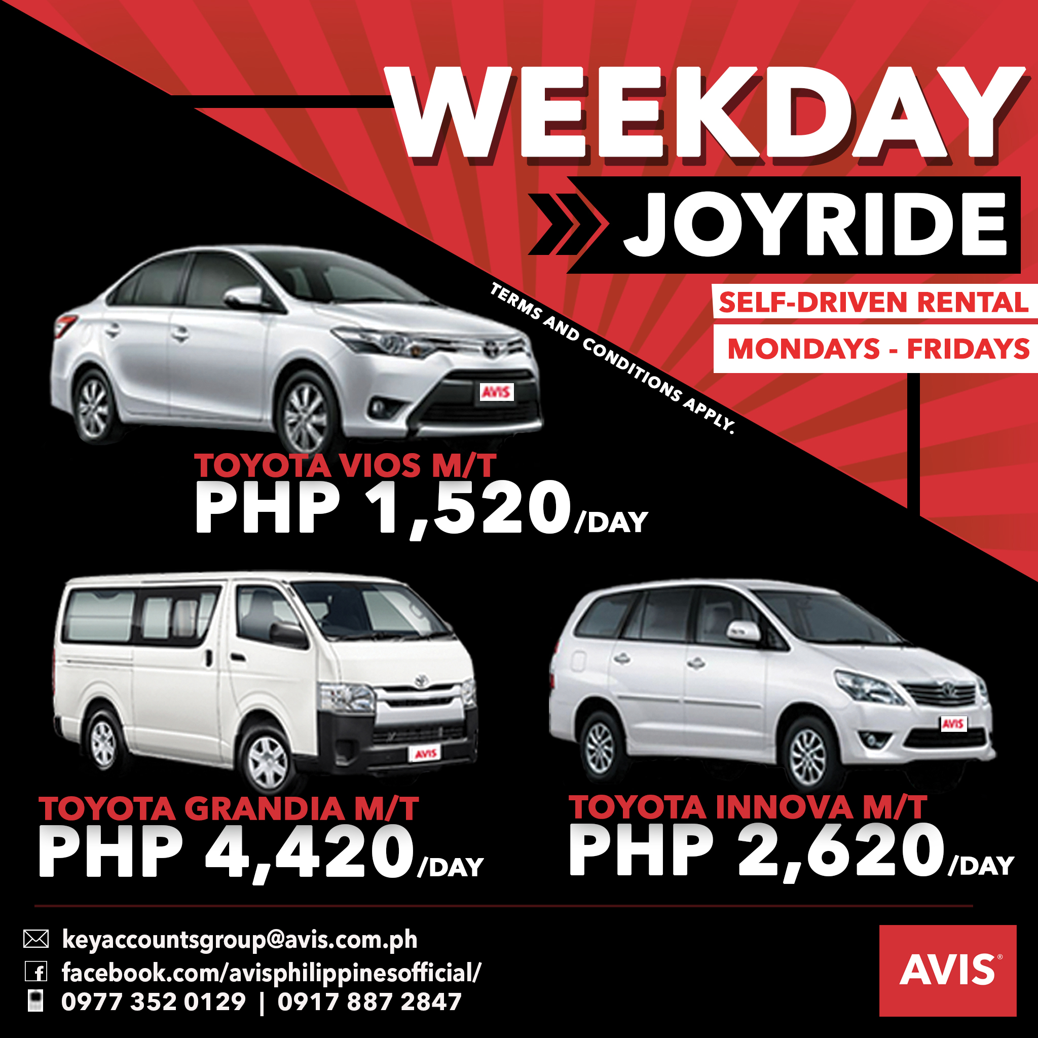 Promotions Avis Car Rental Manila Philippines Best Rent A Car in