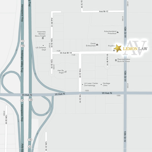 AV Lemon Cars Antelope Valley Attorneys