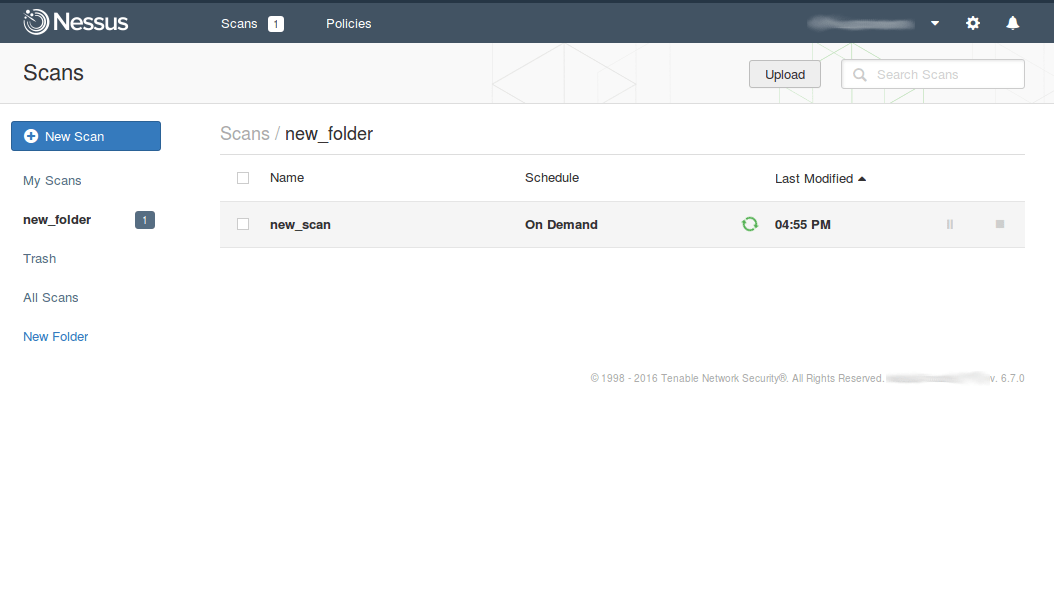 Nessus API for hosts scanning Alexander V. Leonov