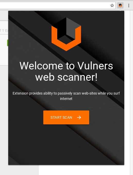 Vulners  Vulnerability Scanner plugin for Google Chrome v. 2.0