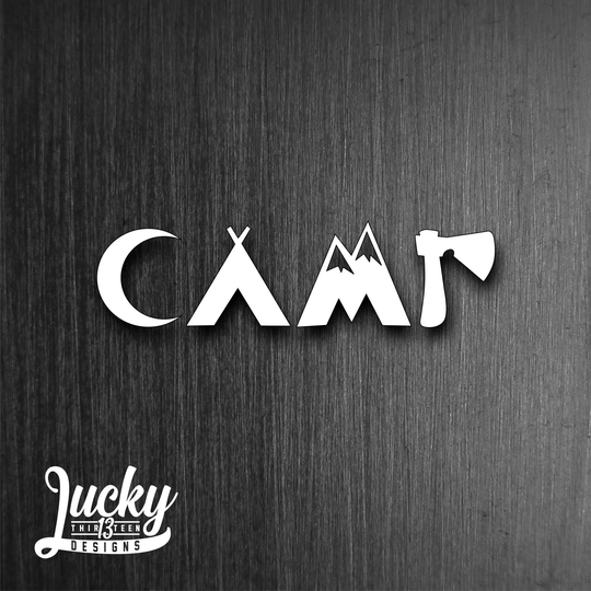 Buy Camp Vinyl Decal online