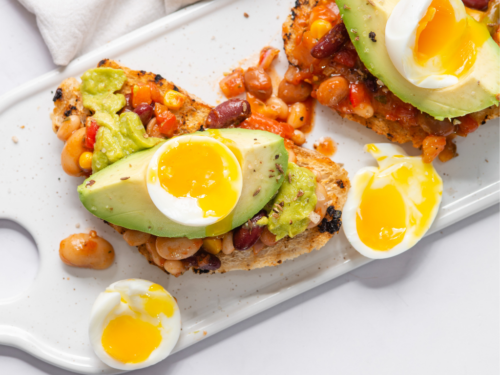 AVOCADO, BEANS & EGG ON TOAST SA Avocado Growers Association