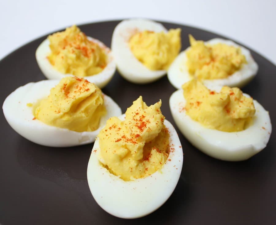 Deviled Eggs Appetizer Recipe {Gluten Free, Dairy Free}
