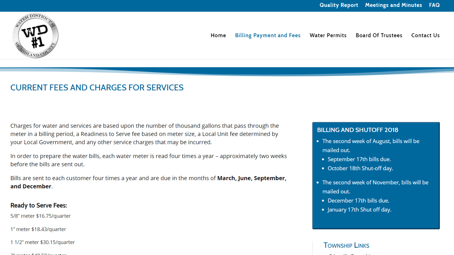 Water District 1 Of Midland County Avodah Studio  Design and