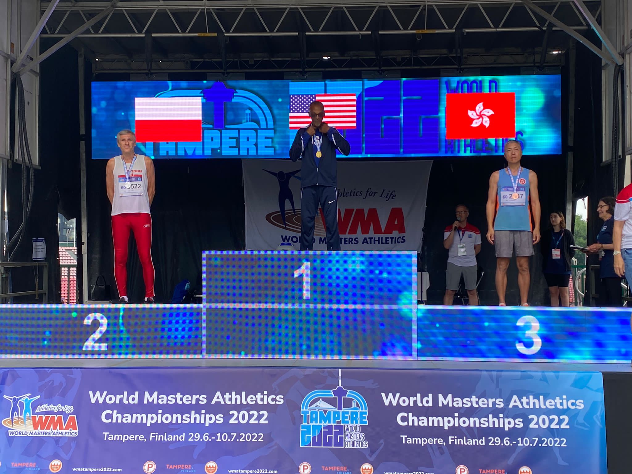 2022 World Masters athletic championships Day 4 AVOHK