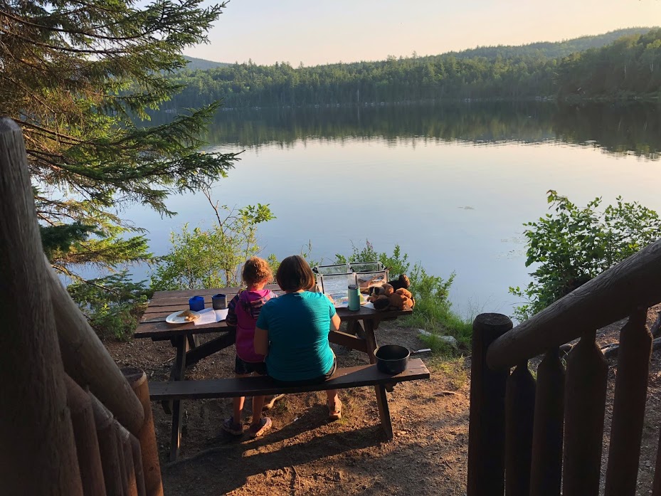 The Cabins At Kidney Pond in Baxter State Park Avoiding Chores