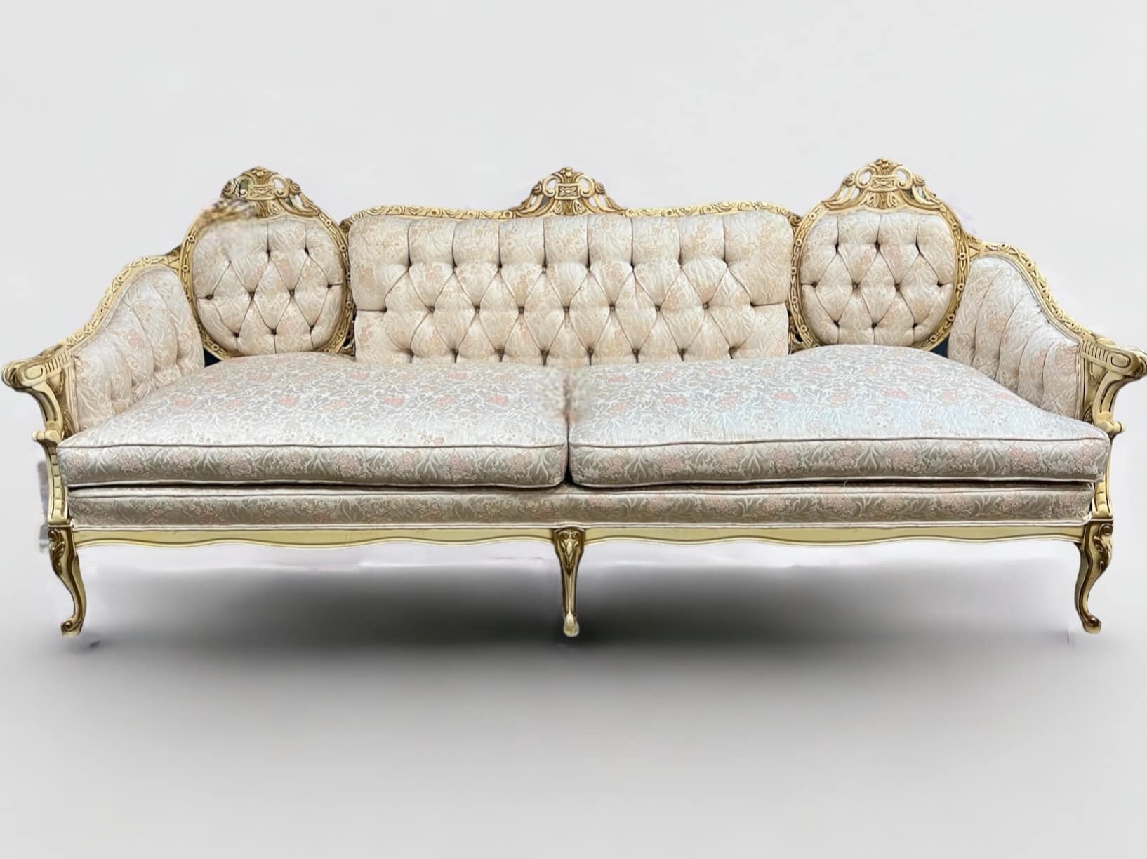 Italian Provincial Salon Sofa Avonlea Antiques & Interiors