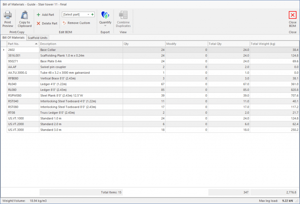 How to Create an Accurate Bill of Materials (BOM) List Avontus® Software