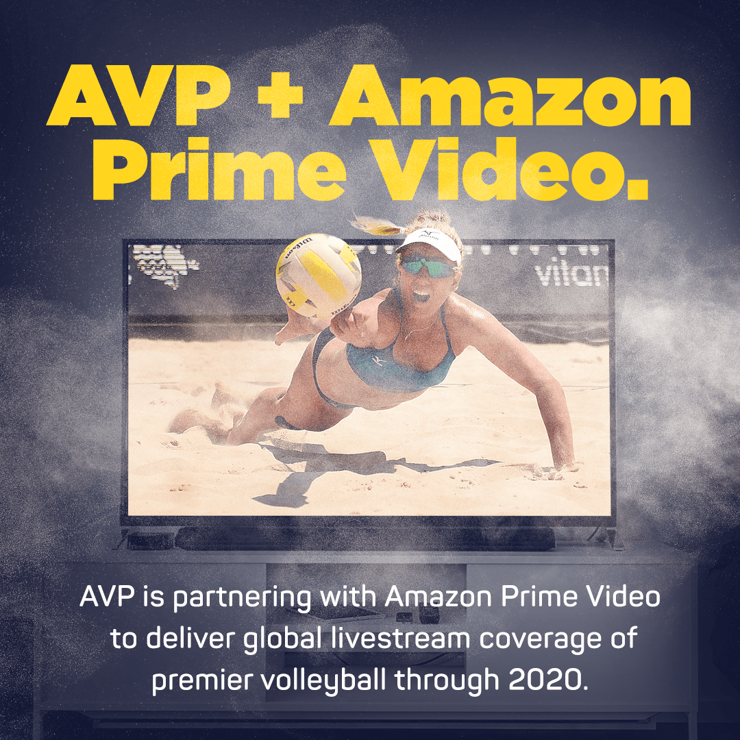 AVP Partners with Amazon Prime Video to Deliver Global Coverage of AVP