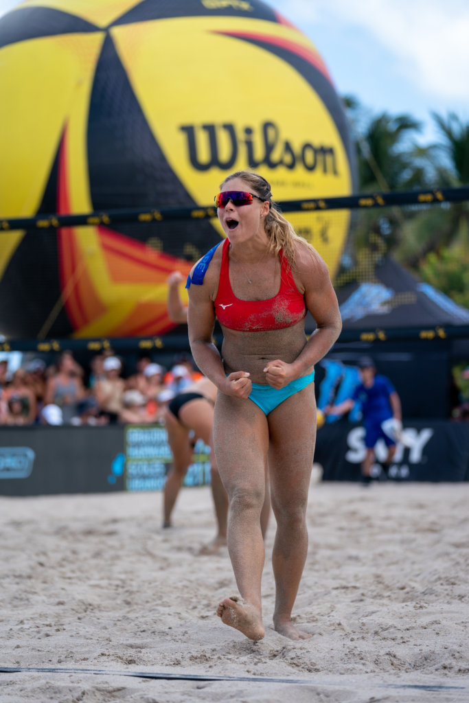 A Few Switcheroos on the AVP AVP Beach Volleyball