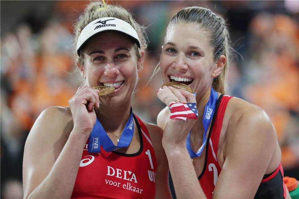 Olympic Profile April Ross & Alix Klineman AVP Beach Volleyball