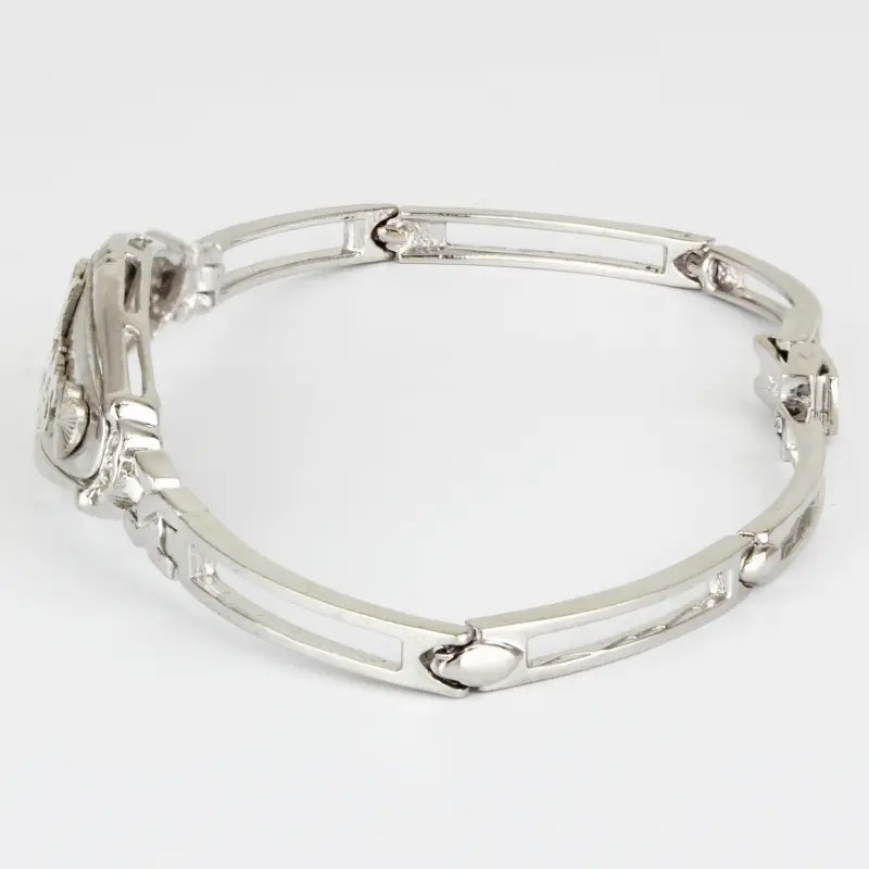 14k White Gold Quinceanera Bracelet w/ Diamonds A&V Pawn