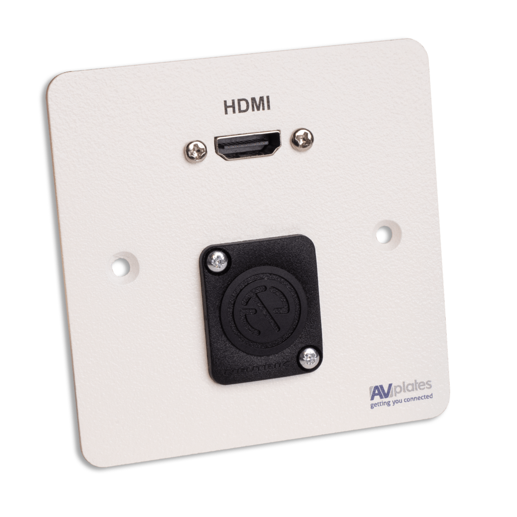 HDMI and Network Single Gang AV Wall Plate AV Plates