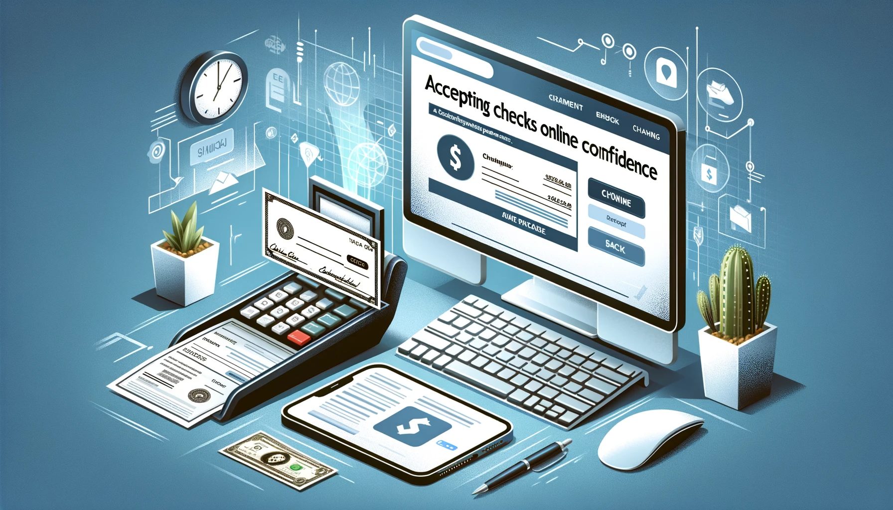 Accept Checks Online with AVP Solutions