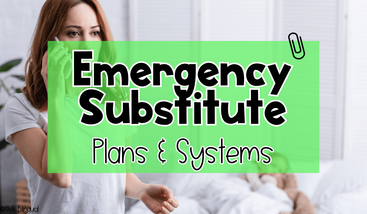 How to Set Up an Emergency Substitute System AVR Bilingual