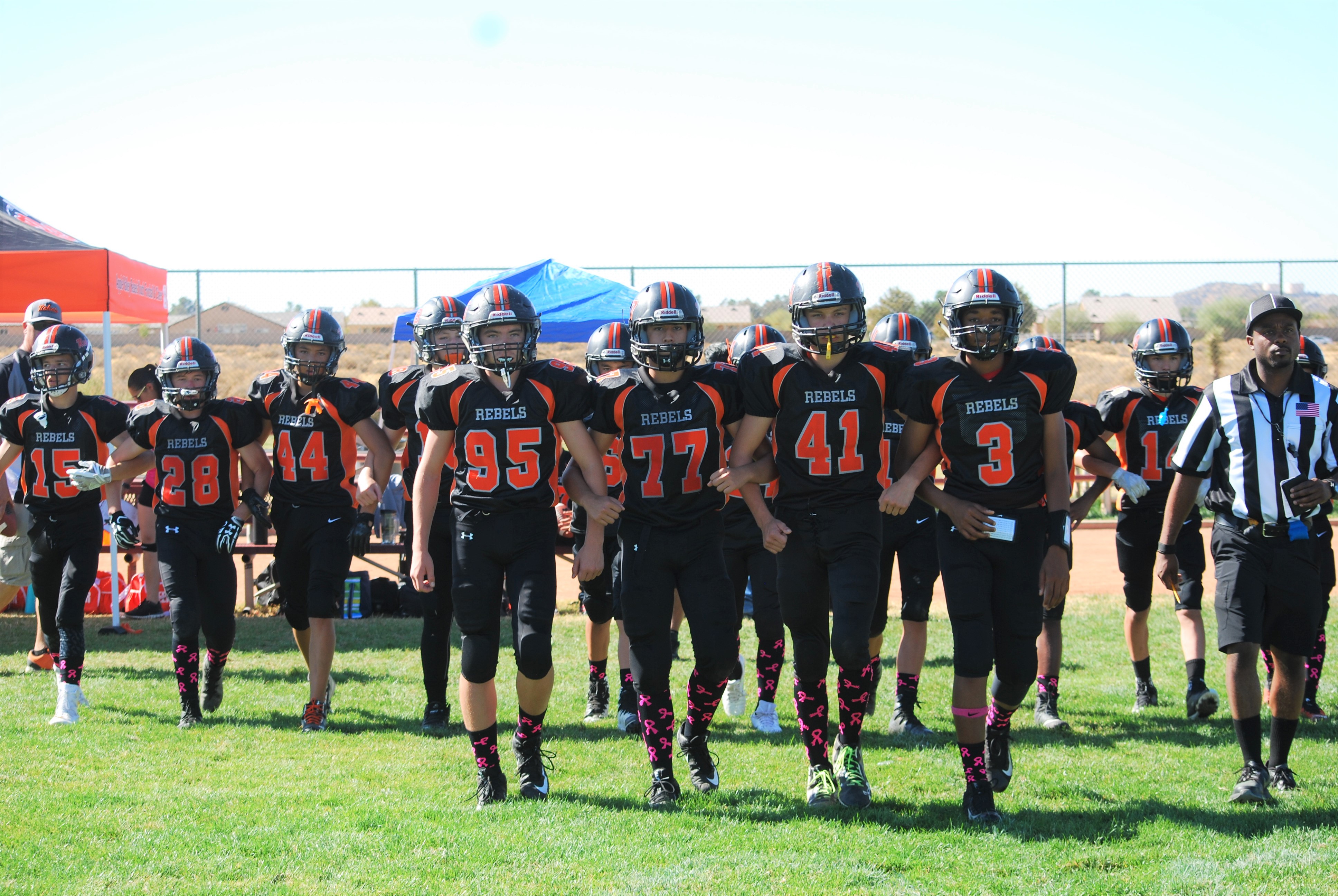 DSC_0564 Apple Valley Rebels Youth Football & Cheer