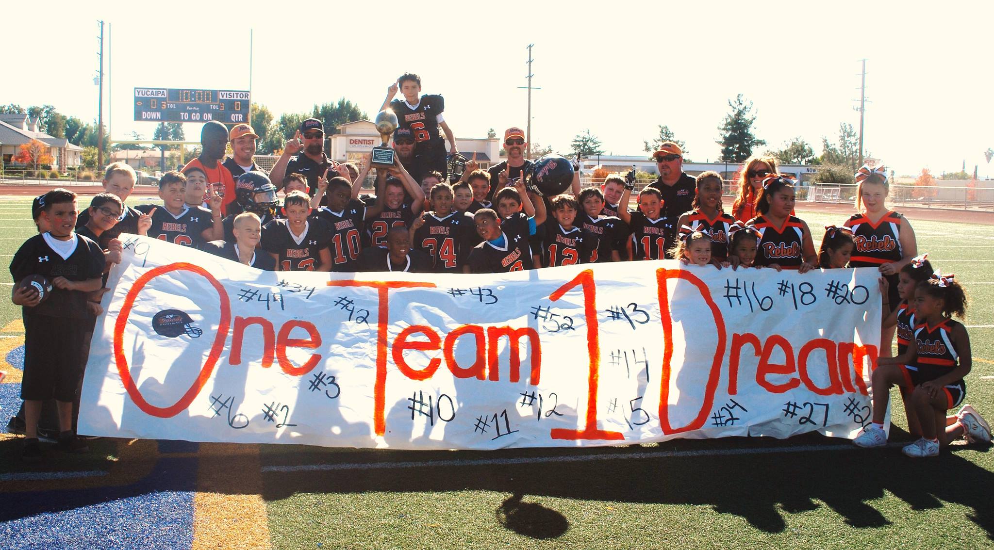 Superbowl 2014 Apple Valley Rebels Youth Football & Cheer