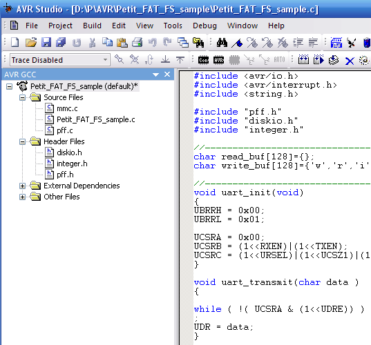 Avr Studio Sd Карта prikazlo