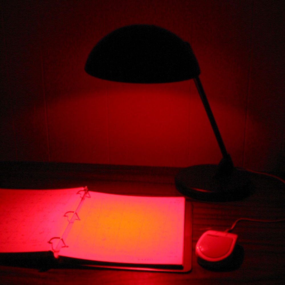 Red Light for Astronomy Observing