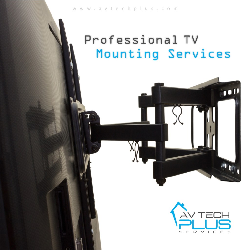 How high should your flatscreen TV be mounted on the wall? AV Tech Plus