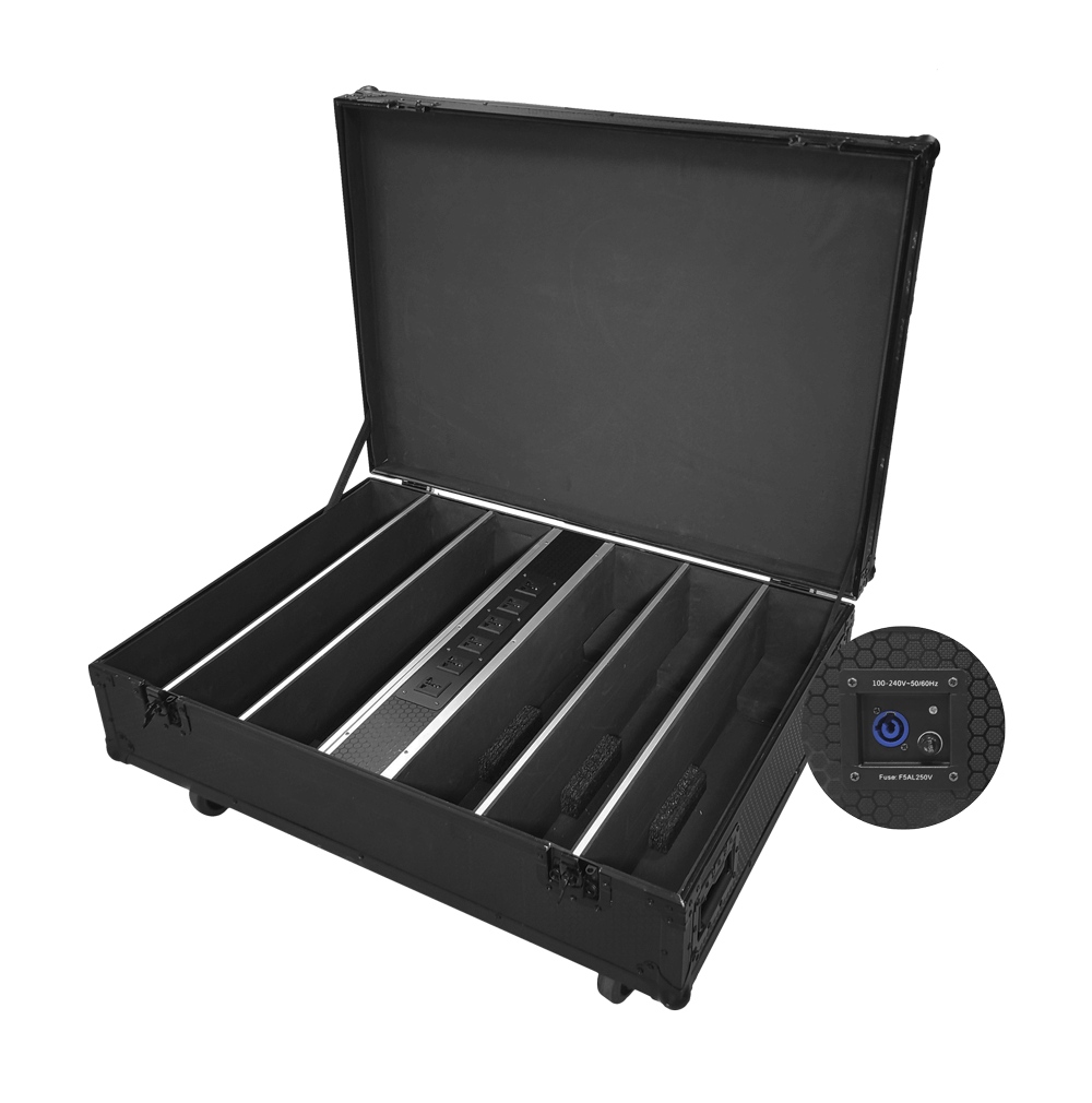 Flightcase x2 BAR units AVTech