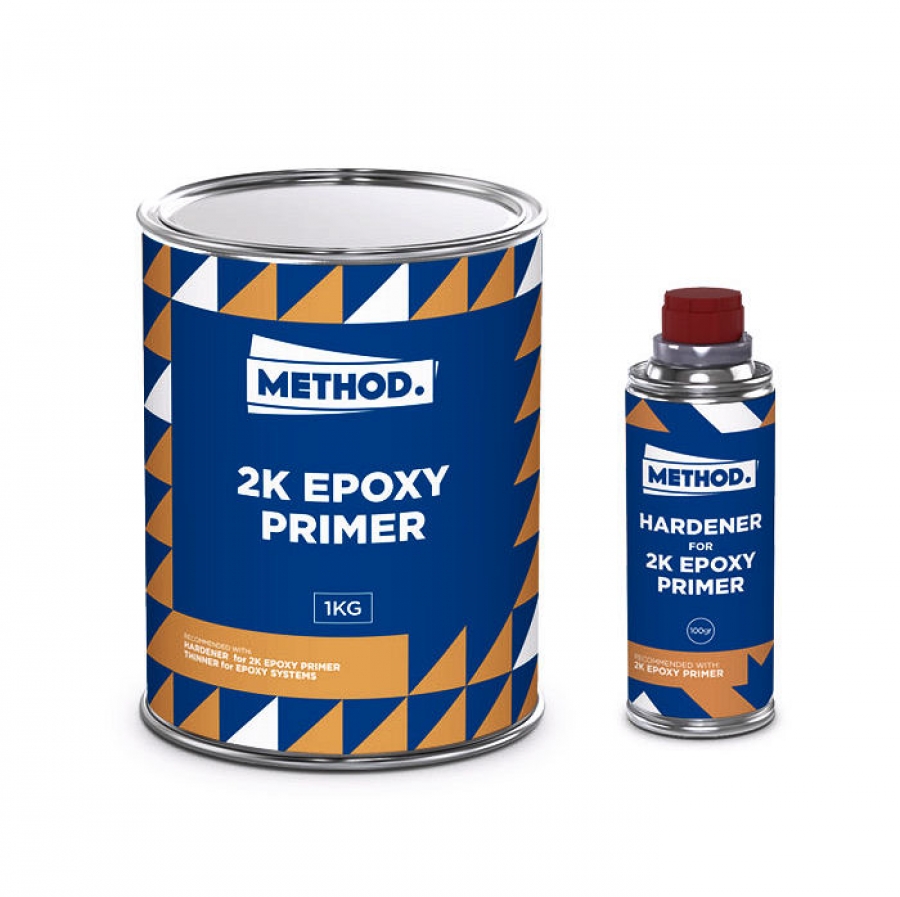 METHOD 2K EPOXY PRIMER 10+1 грунт епоксидний /сірий/ 1,0кг АвтоФарба