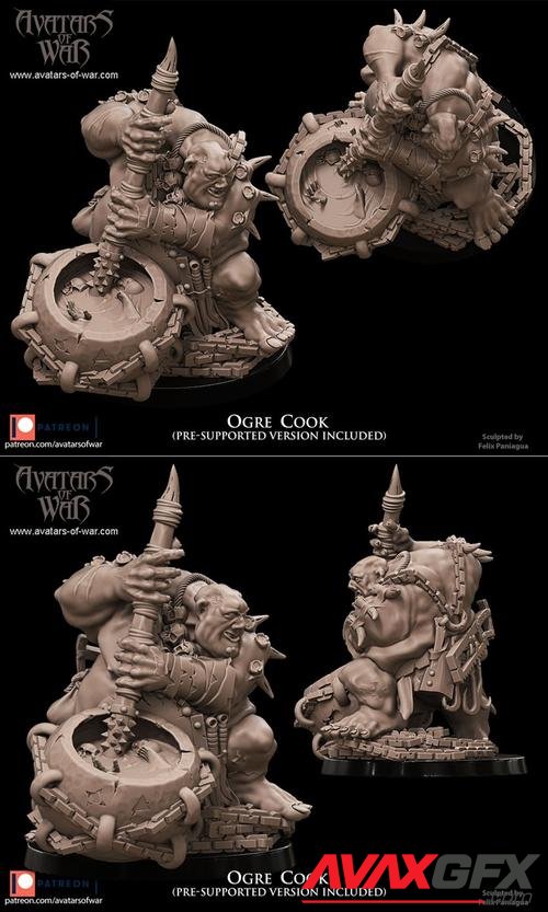 Ogre Crewman 1 3D Printable STL Download 3D Models for Print
