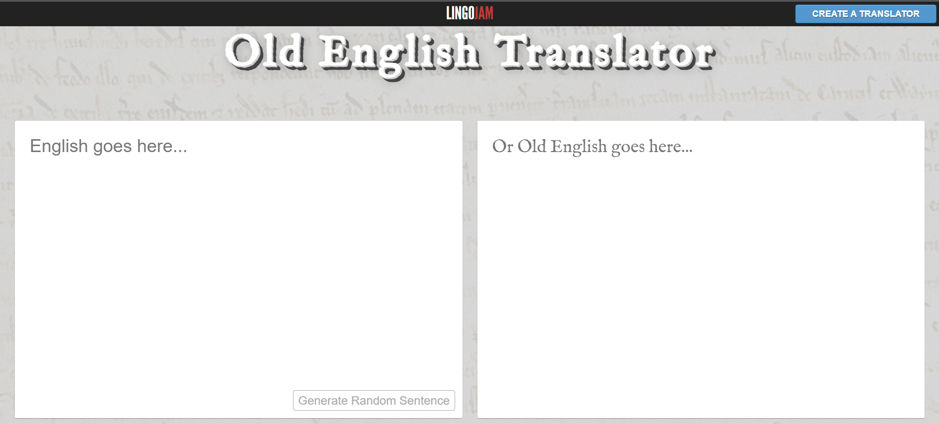 Old English Translator sites and Tools ⦿ The top 14