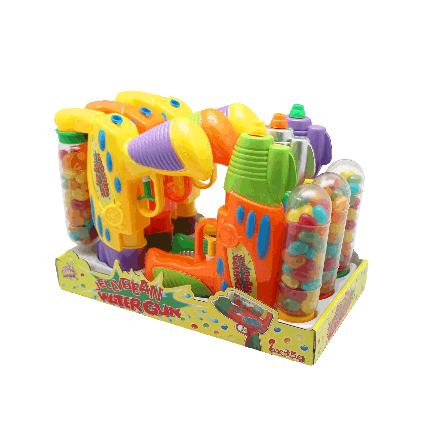 Sweet Flash Jelly Bean Water Gun 6x35 gr. Awan Nordic