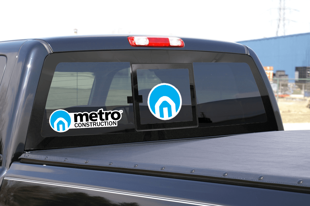 CAR WINDOW BUSINESS STICKERS Award Decals, Inc.